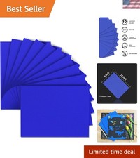 High-Quality Blue EVA Foam Sheets 10 Pack 9x12 IN - Ideal for Classroom Crafts