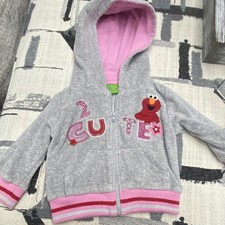 Vintage Elmo zip up hoodie 2009 Sesame Street