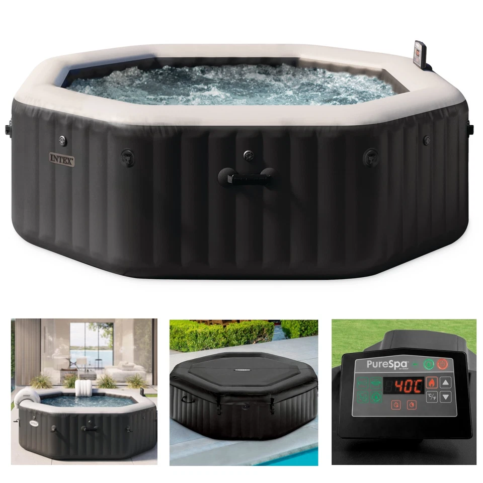 Intex 28462 Whirlpool Pure SPA Bubble Jet Massage aufblasbar 6 Personen - Bild 1 von 4