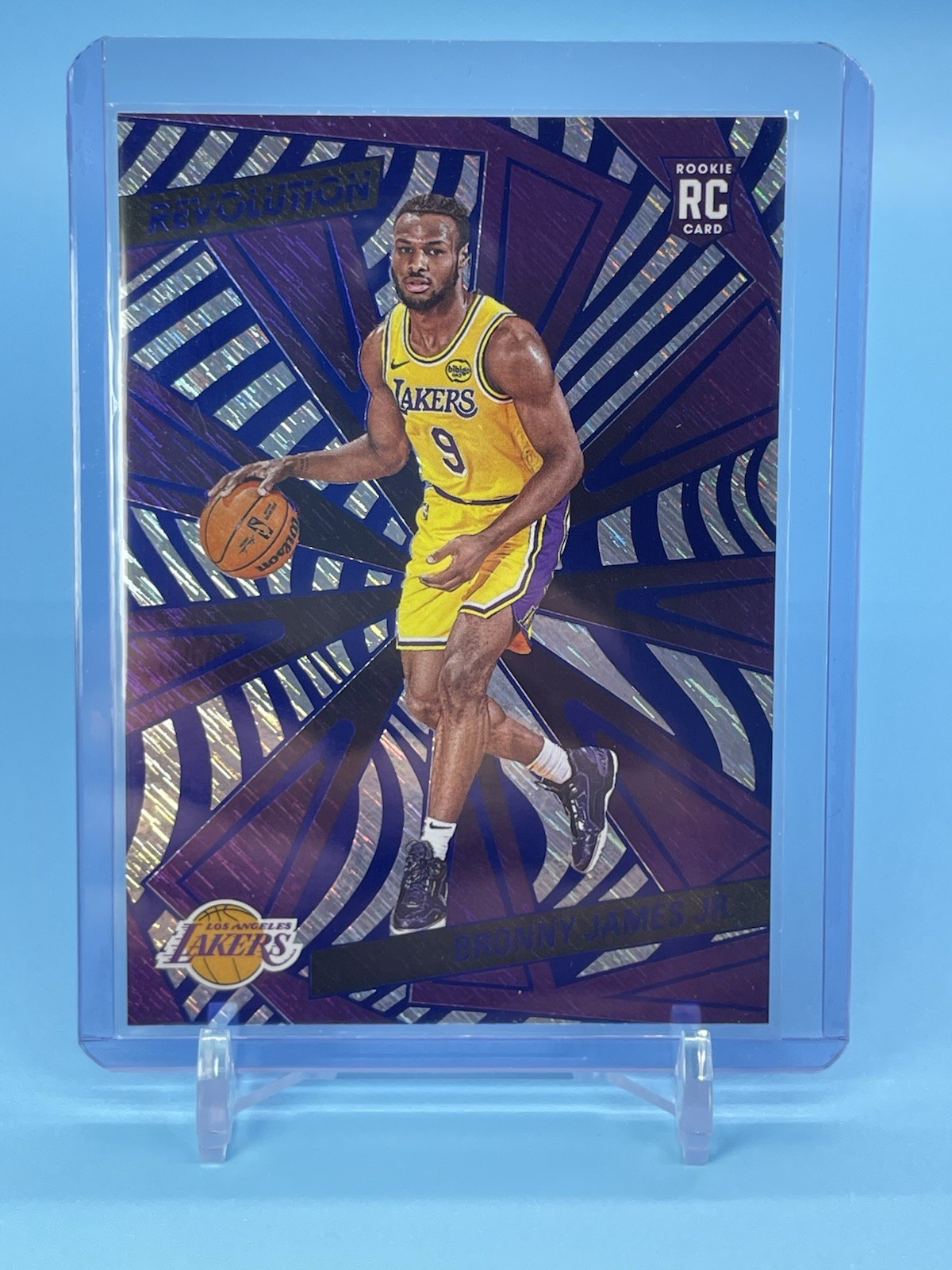 2024-25 Panini Revolution - Rookies BRONNY JAMES JR. #118 Blue Storm (RC) 🔥