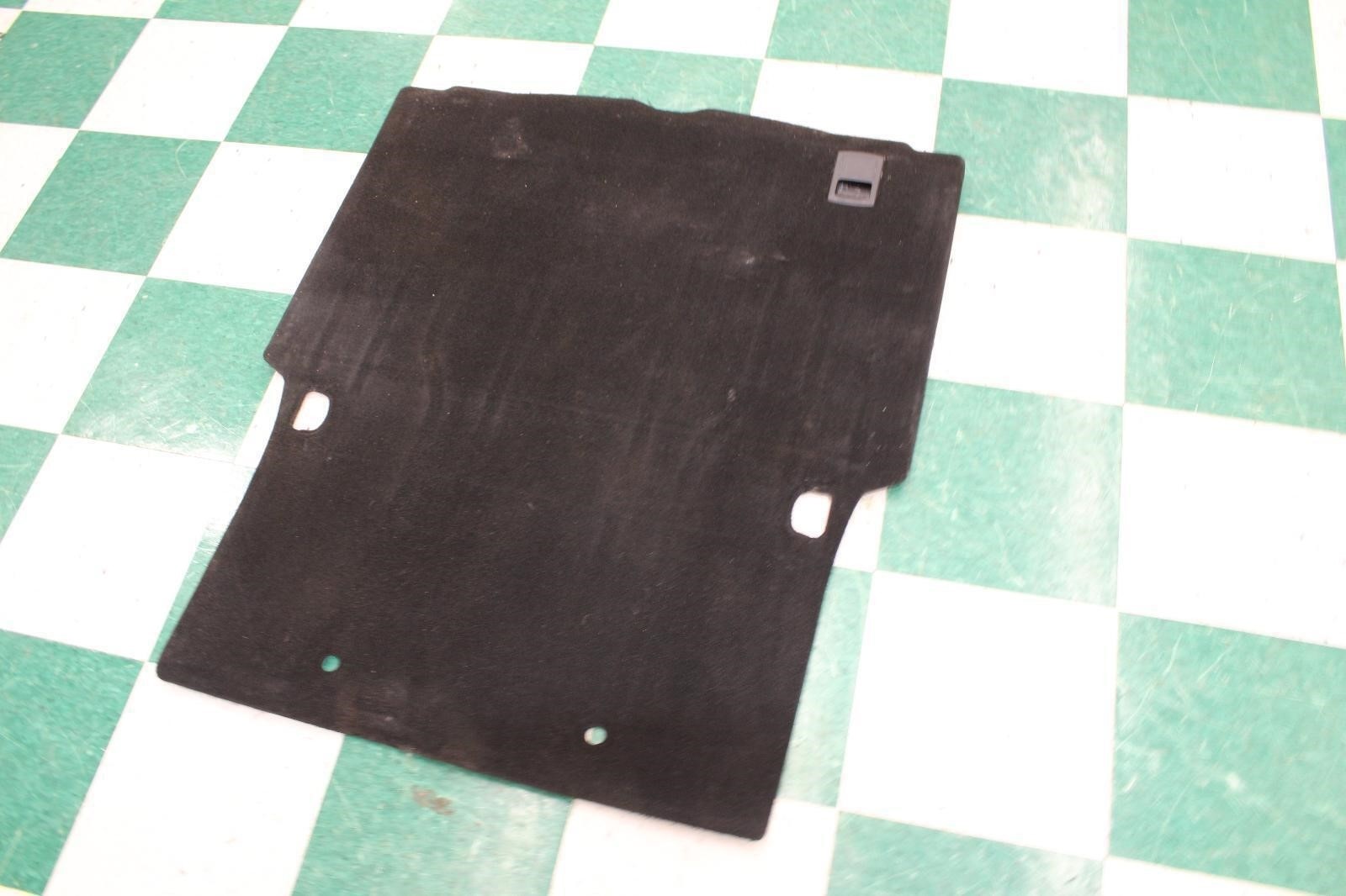 14-19 GHIBLI Black Carpeted Rear Cargo Trunk Floor Panel Liner Mat OEM Factory