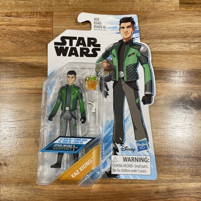 Hasbro Star Wars Resistance Animated Series 3.75-inch Kaz Xiono Action Figure