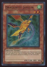 Yu-Gi-Oh! Dragunity Javelin #HA04-EN014 1st Edition Super Rare