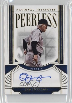 2024 National Treasures Peerless Signatures 79/99 Jim Leyland Auto HOF 16wc