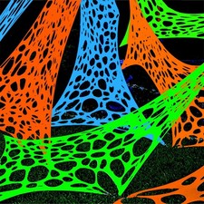 700 Sqft Giant Glow Beef Netting Spider Webs Halloween Decorations
