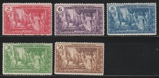 Philippines    1935    Sc # 397-401    MNH    OG