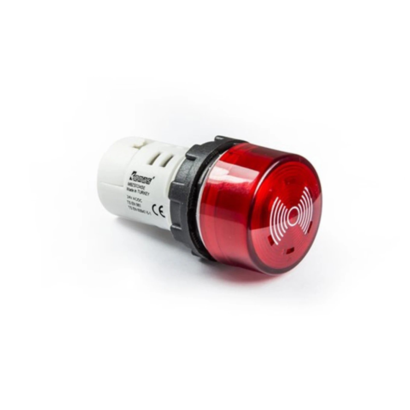 Buzzer, Monoblock, 12V AC/DC, 90db, Illuminated T0-MBZS012S