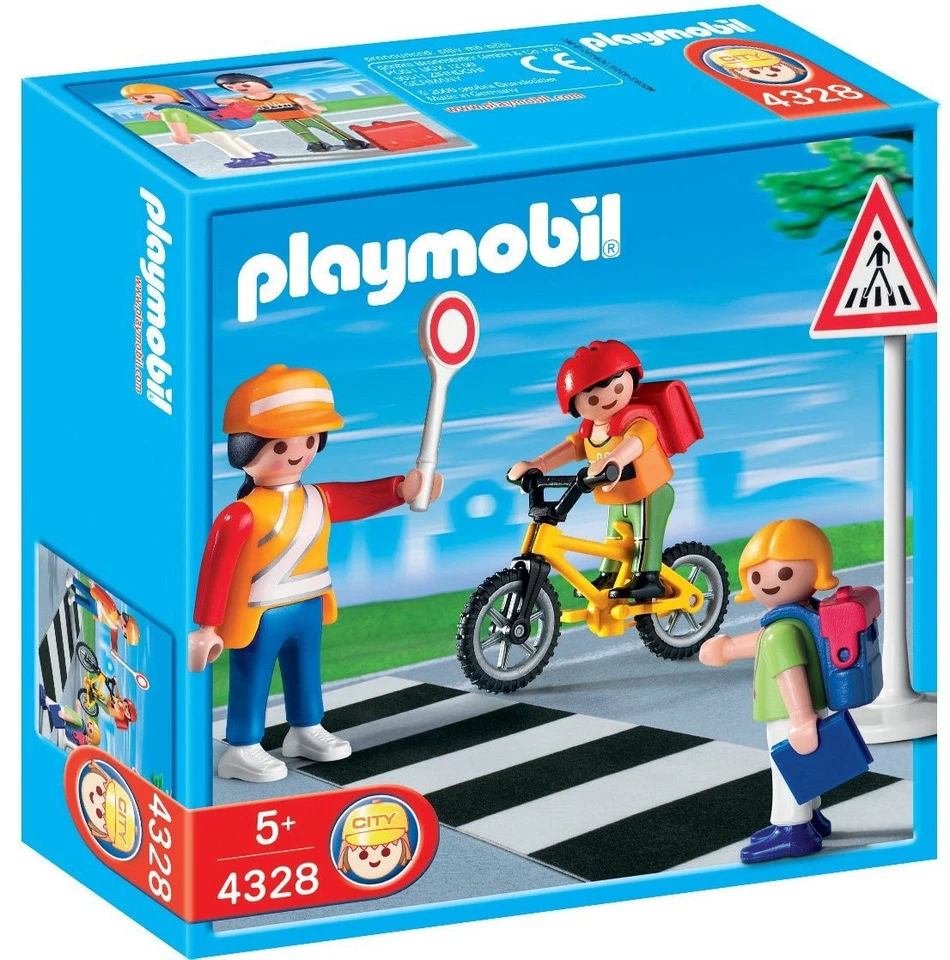 🚸 PLAYMOBIL 4328 – Schulweghelferin mit Kindern - Bild 1 von 1