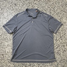 Tommy Bahama Polo Shirt Mens Medium Blue Embroidered Marlin Golf Casual Soft