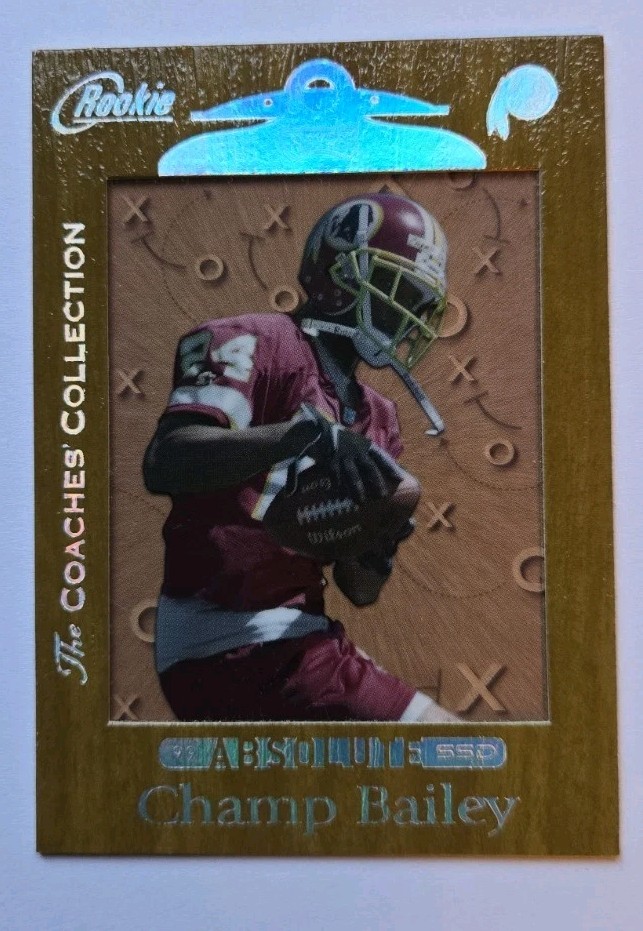 Champ Bailey Playoff Absolute Ssd #167 Coaches Collection Silver