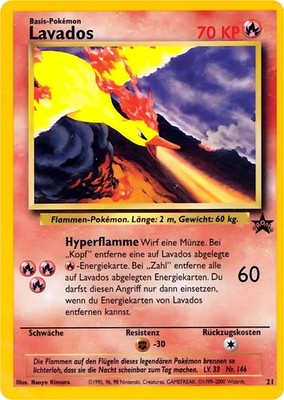 SEALED Lavados Black Star Promo  Movie 2000 Pokemon 2 WOTC deutsch
