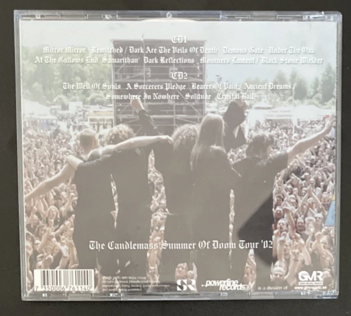 CANDLEMASS DOOMED FOR LIVE REUNION 2002 - 2CD 2003 SWEDEN IMPORT PLRCD009 N.M. Foto 3 de 3