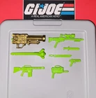 GI Joe Colonel Courage 1993 Complete Weapons Set Original 90's Hasbro Unbroken