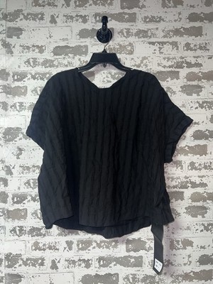 NWT! Xiao Yu Business Professional Style Blouse Top - Black - Free Size