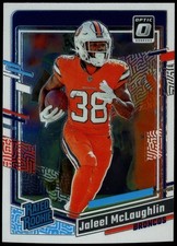 2023-24 Donruss Optic Jaleel McLaughlin 232 Rated Rookie