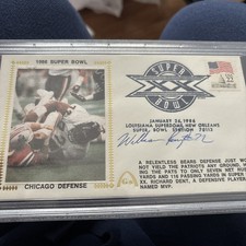 William Perry Super Bowl Autographed Gateway PSA