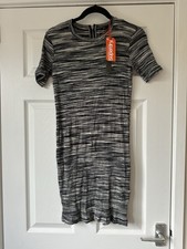 Image of Super Dry Women’s Grey/Black Mini Dress Size S BNWT