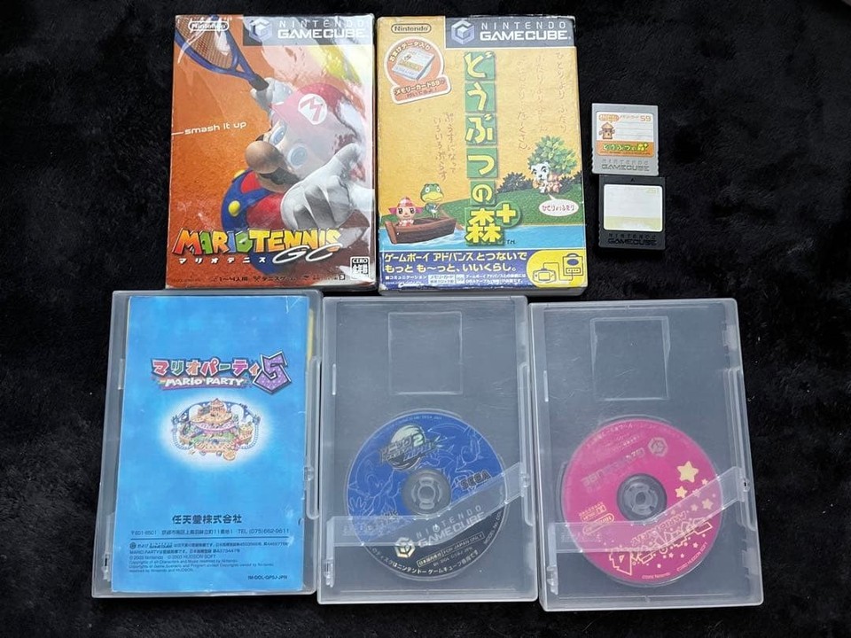 Nintendo Wii Console 10 Games GameCube Controller Set Complete Pre ...