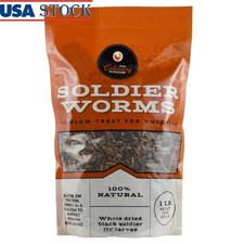 Healthy Black Soldier Fly Larvae Chickens Ducks Reptiles High Protein Treat New