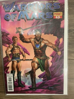 Warriors of Mars #3 Dynamite Comic Joe Jusko