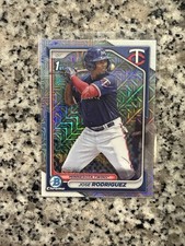 Jose Rodriguez 1st Bowman Chrome Mojo