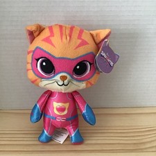 Disney Junior Super Kitties Plush Cat GINNY 2023 7" Super Hero Stuffed Doll Toy