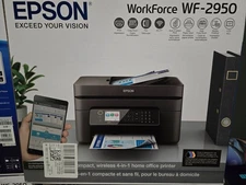 Epson WorkForce WF-2950 Color Inkjet All-In-One Printer - BRAND NEW