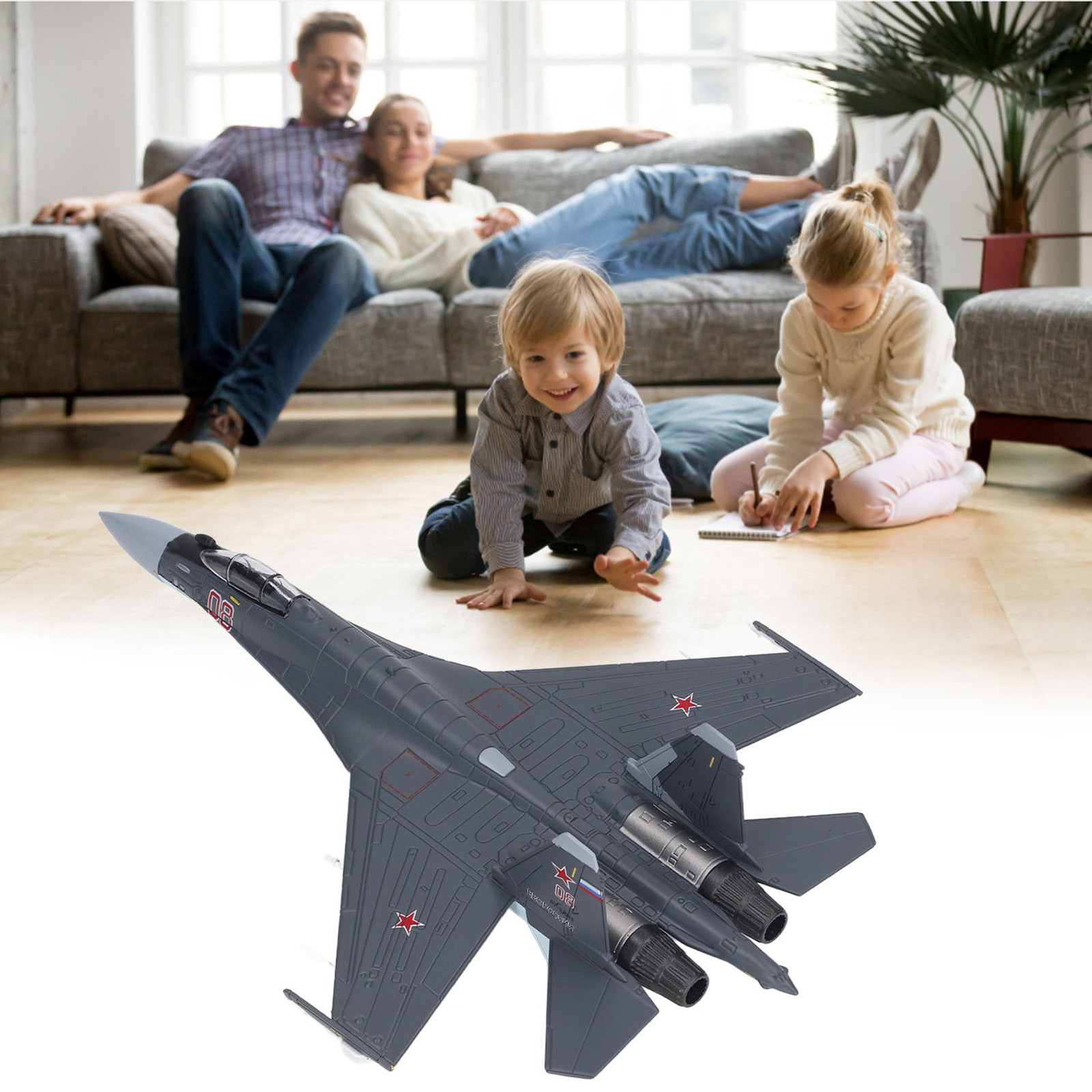 .1:100 Military Model Plane Diecast Alloy Jet Fighter Model Airplane Model