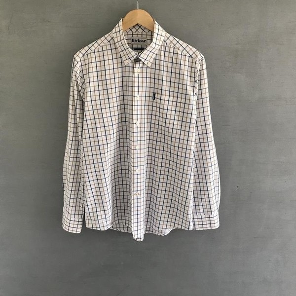 Men Barbour Shirt Multicolor Cotton 42 / XL / 50