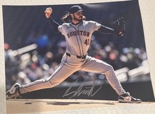 Spencer Arrighetti Astros Baseball Star Signed Autographed 8x10 Photo