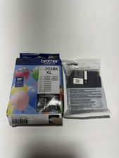 Brother Genuine LC203BK Black Ink Cartridge Standard Yield