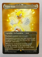 MTG - Secret Lair - Sonic: Friends & Foes - Super State - NM