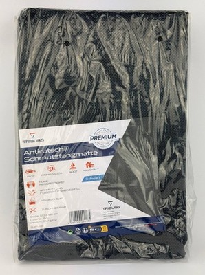 Triburg Antirutschmatte Schwarz 120x180cm Zuschneidbar PKW Wohnwagen Boot
