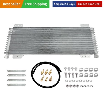 Low Pressure Drop 40k Transmission Oil Cooler Compatible with Tru-Cool Heavy ...