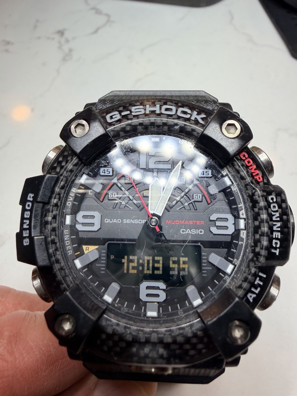 Ggb100-1a Bluetooth Quad Master Casio MUDMASTER of Core Carbon Sensor G G-shock - vintagewatches.pk