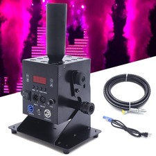 Macchina del fumo a getto di CO2 LED CON TUBO 5m cannone CO2 DMX blaster DJ discoteca effetto palco