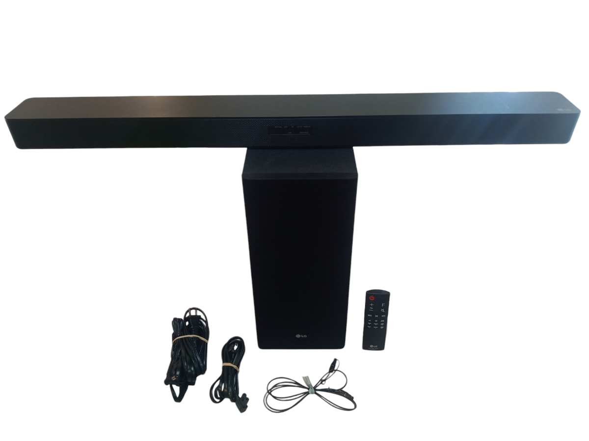 LG S5KY 2.1ch DTS Virtual:X Sound Bar,Subwoofer SPK5B-W+Remote