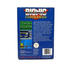 Bionic Commando Nintendo NES COMPLET CIB PAL B EEC FRA