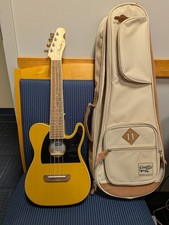 Fender Fullerton Telecaster Ukulele acustico-elettrico-butterscotch biondo