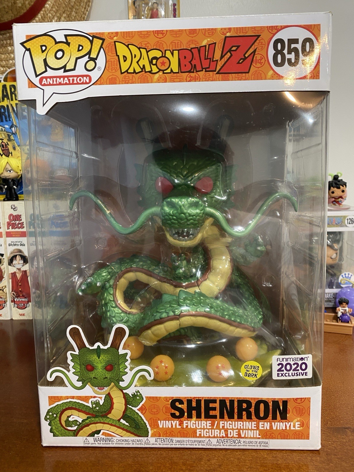 Funko Pop! Animación: Dragon Ball Z - Shenron Funimation 2020 exclusivo GITD