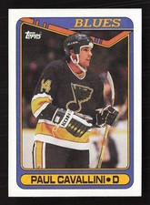 1990-91 Topps #57 Paul Cavallini C03