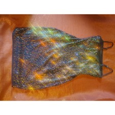 Sequin Bodycon Dress Womens S Spaghetti Strap Short Party Club Black Sparkly