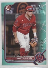 2022 Bowman Draft Aqua 130/199 Sonny DiChiara #BD-16 1dm4