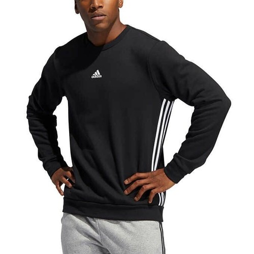 adidas Men's Fleece Crewneck - Picture 2 of 39