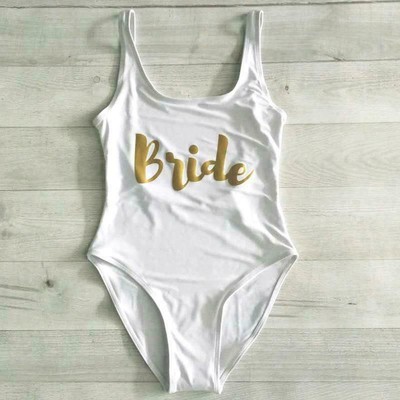 just married bathing suit