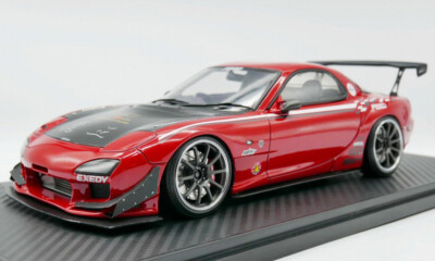ignition model 1/18 マツダ RX-7 FD35 フィード 1/18 Ignition Model FEED Mazda RX-7 (FD3S) White with carbon