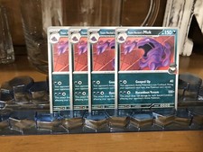 Team Rocket's Muk 124/182 Sv10: Destined Rivals Regular Playset 4x