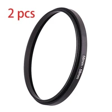 2 PCS 58-58 Step Spacer tube filter extension ring Adapter male female 58mm
