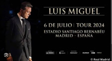 entrada luis miguel 180 euros 