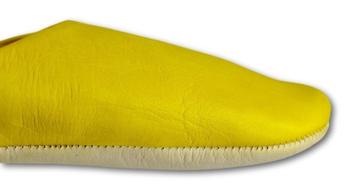 MOROCCAN LEATHER BABOUCHE SLIPPERS SHEEPSKIN SLIDES MULES WOMENS **HANDMADE** - Picture 62 of 205
